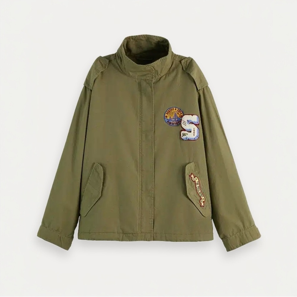 NWT Scotch‎ & Soda Cotton Utility Jacket